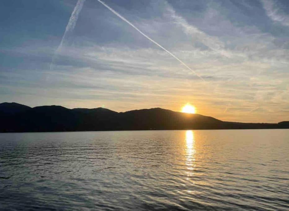 See- Und Bergblick In Bestlage Am Tegernsee Dış mekan fotoğraf